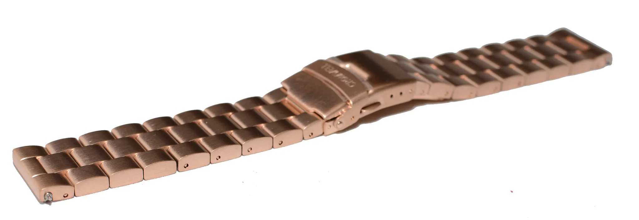 Watch Band- 22mm Rose Gold Stainless Steel (For 44mm and 48mm watch cases)