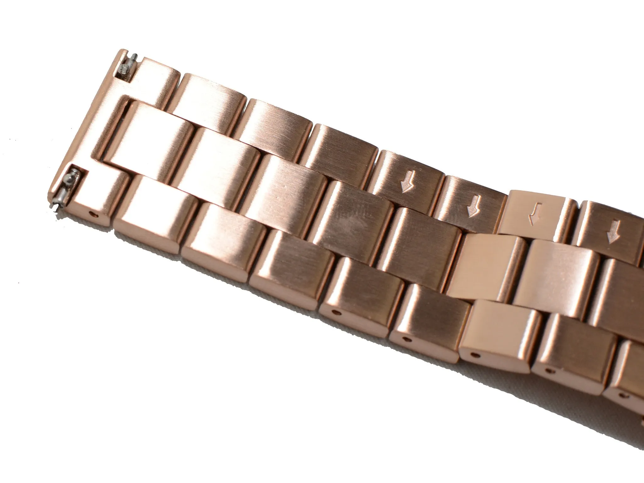 Watch Band- 22mm Rose Gold Stainless Steel (For 44mm and 48mm watch cases)