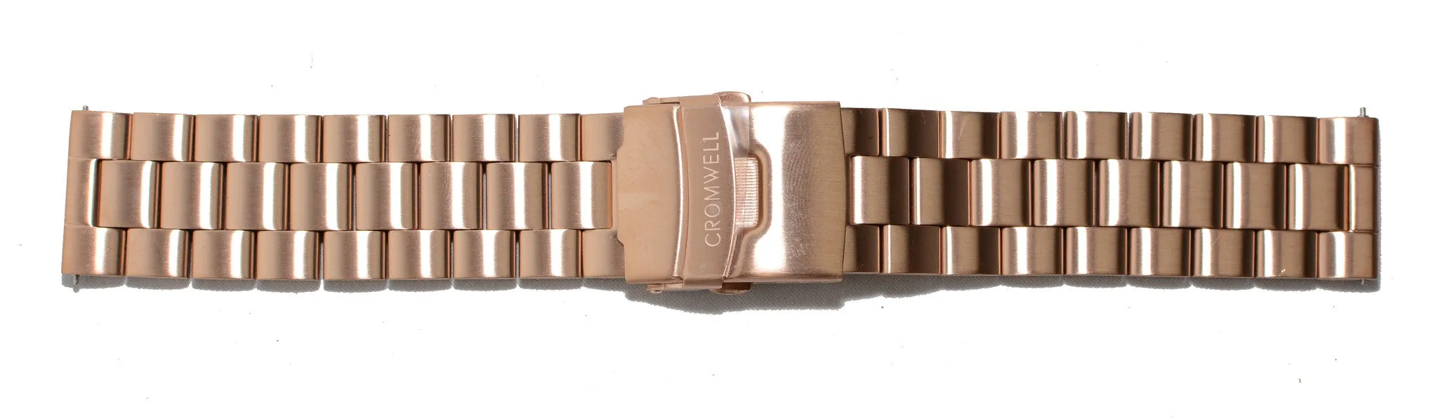 Watch Band- 22mm Rose Gold Stainless Steel (For 44mm and 48mm watch cases)