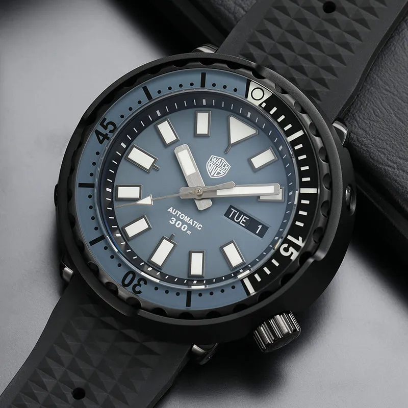 Watchdives PVD Coated Tuna Automatic Dive Watch