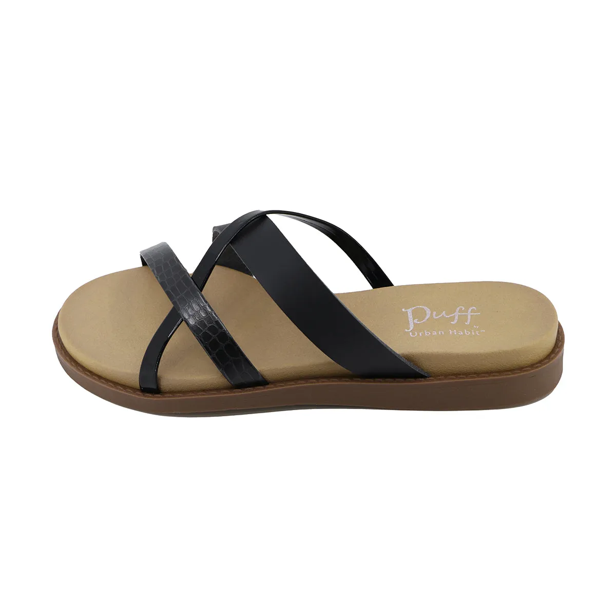 Yawa Black Combi Soft Slides